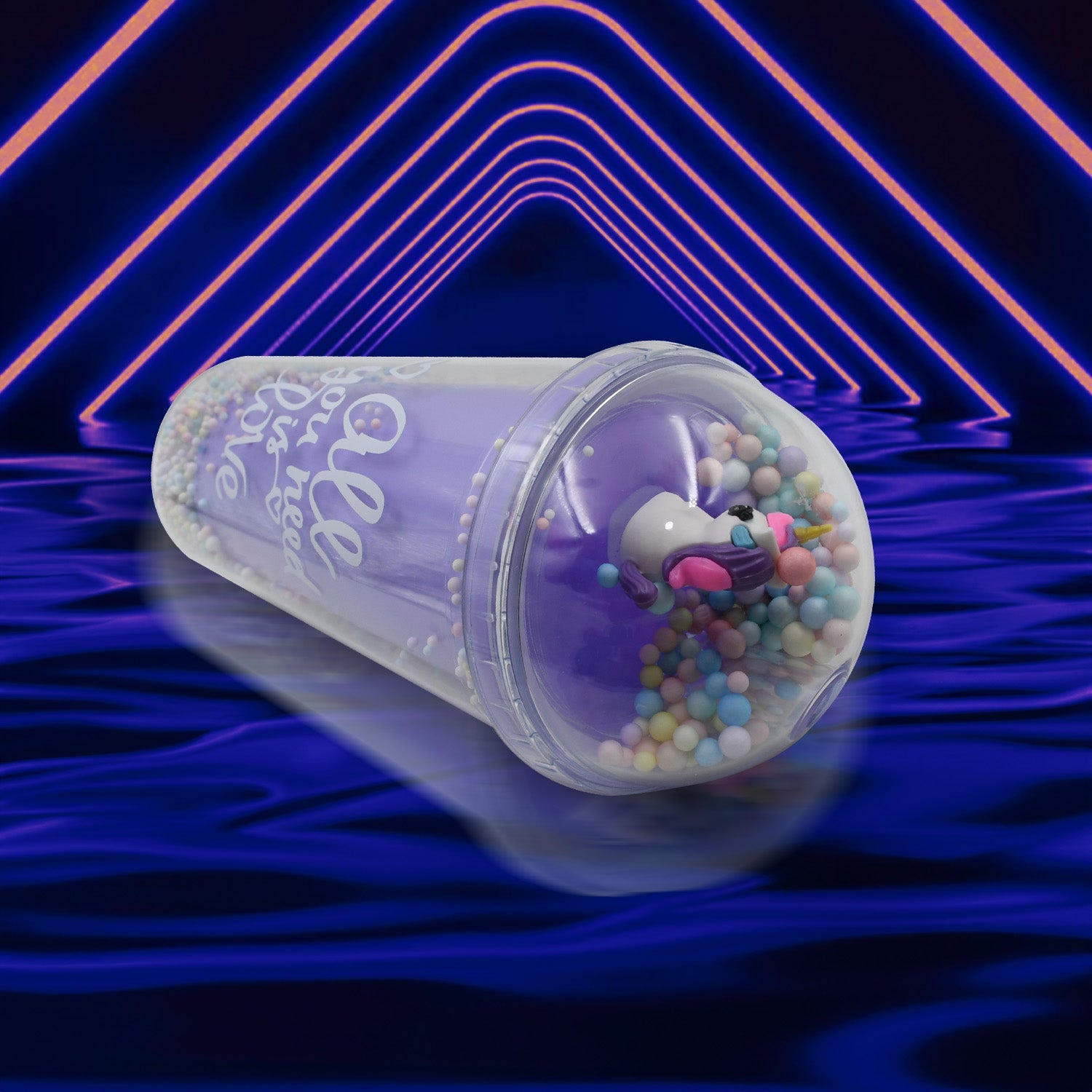 LED light sipper bottle with toy, perfect for kids LED light sipper bottle with toy, perfect for kids